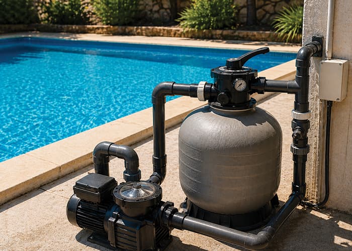 Filtration piscine